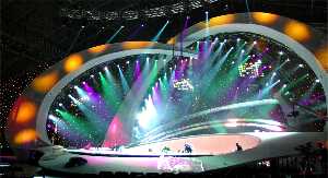 Сцена Евровидения в зале Сконто. Фото официального сайта Евровидения 2003
